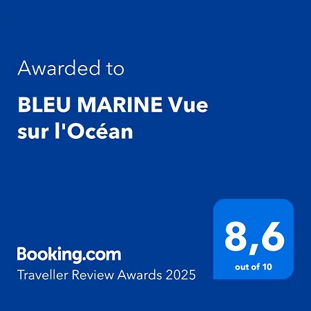 Bleu Marine Vue Sur L'ocean Lejlighed *
