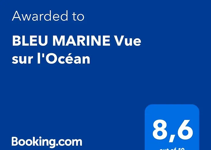Bleu Marine Vue Sur L'ocean Lejlighed *