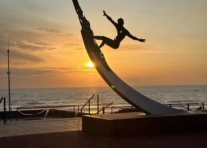 Bleu Marine Vue Sur L'ocean Lejlighed